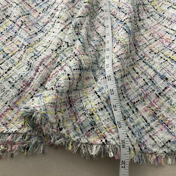 Worthington NWT Pastel Tweed Midi A-Line Skirt Size 4P Fully Lined Back Zip - Picture 11 of 11